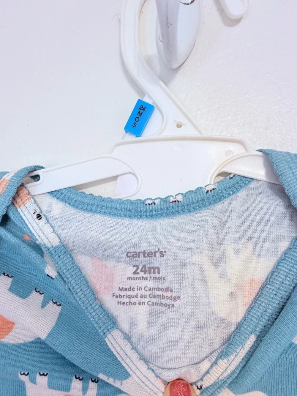 Carter's Baby Infant Animal Prints 5-Pack Bodysuits - Multi, 24 months NWT - Picture 9 of 9